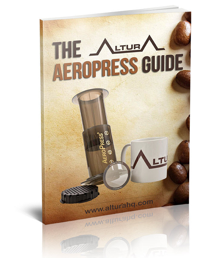 The Mesh: Premium Filter for Aeropress Coffee Makers by Altura + Free eBook with Recipes, Tips, and More – Stainless Steel, Washable & Reusable.