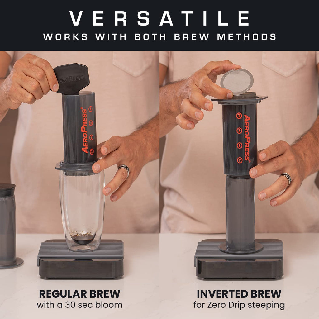 The MESH Reusable Metal Filter for AeroPress Coffee Maker. Also Fits ALTURA Coffee Equipment