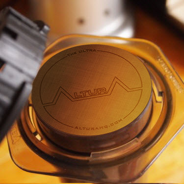 The ULTRA, Metal Filter for AeroPress Coffee Maker. Reusable AeroPress Filter Made from Stainless Steel Fabric